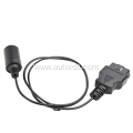 OBD2 Male to Cigarette Lighter Female Connector